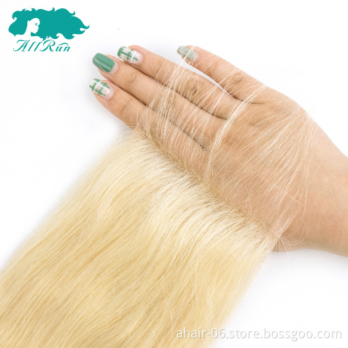 Very Popular 613# 10A 4x4 Swiss Lace Natural Color 100% Brazilian Virgin Human Hair Straight 10"-20" Lace Closure, Fast Shipping